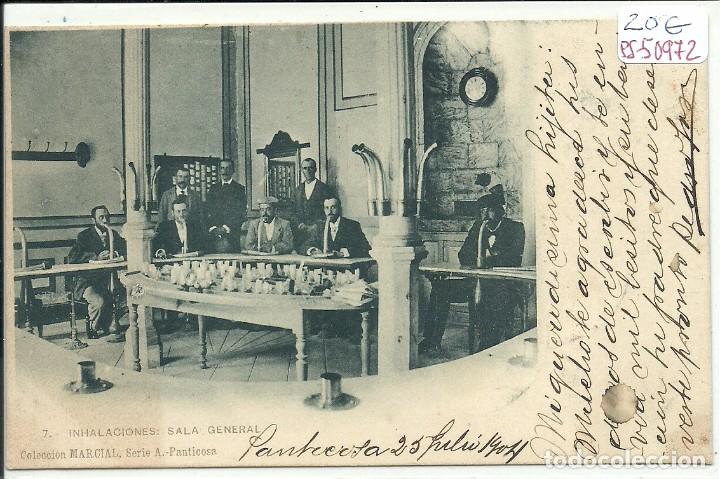 Postcards: (PS-50972)POSTAL DE PANTICOSA-INHALACIONES SALA GENERAL.COLECCION MARCIAL