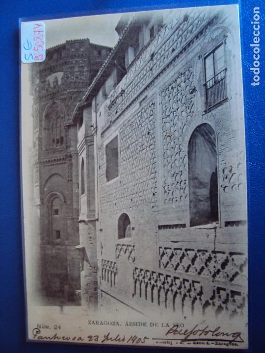 Postales: (PS-50874)POSTAL DE ZARAGOZA-FOTOTIPIA L.ESCOLA.ABSIDE DE LA SEO