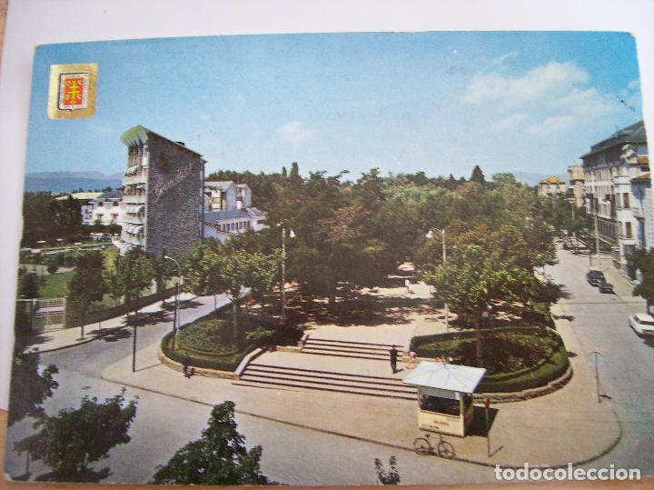 Postkarten: JACA.HUESCA.PASEO DEL GENERALISIMO. Escudo de Oro n&ordm; 1635