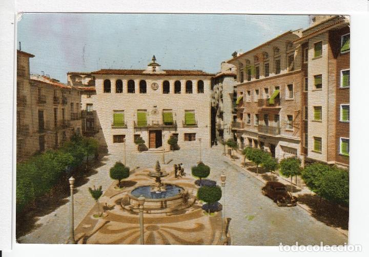 Postales: BORJA (ZARAGOZA).- PLAZA DE ESPA&Ntilde;A - Foto 1