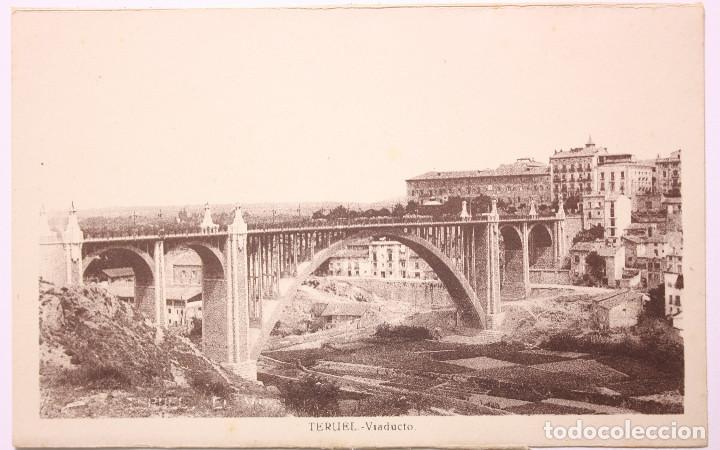 Postales: Postal Teruel, viaducto. Rara - Foto 1
