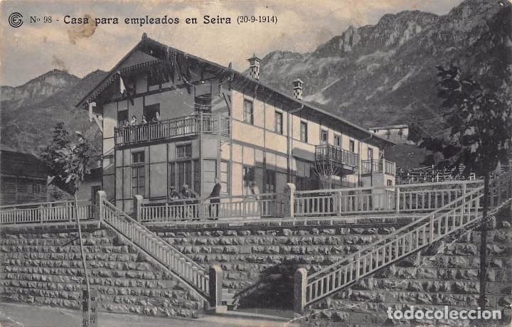 Postales: OBRAS DEL SALTO DE EL RUN.- CASA PARA EMPLEADOS EN SEIRA