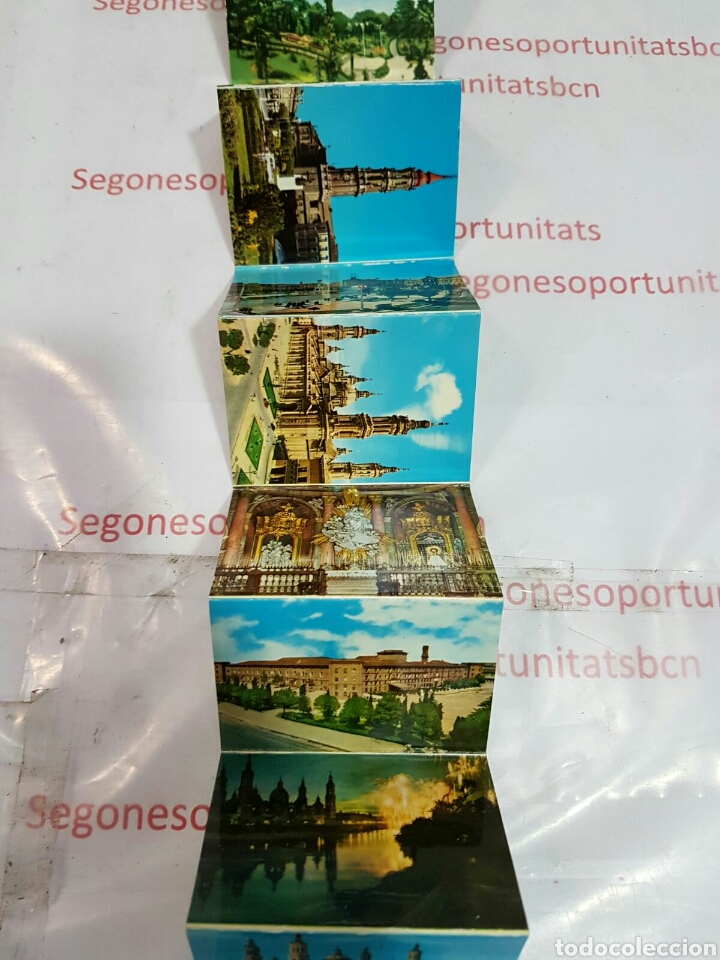 Postales: POSTAL - ACORDE&Oacute;N - ZARAGOZA - 16 POSTALES - Foto 5