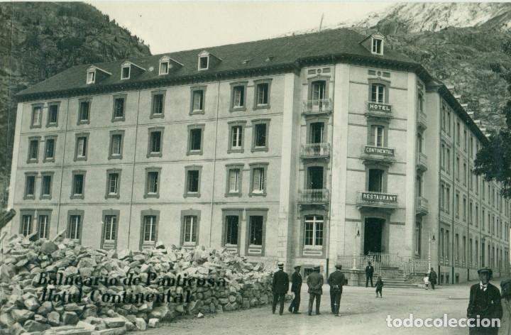 Postales: BALNEARIO DE PANTICOSA  HOTEL CONTINENTAL. HACIA 1920.