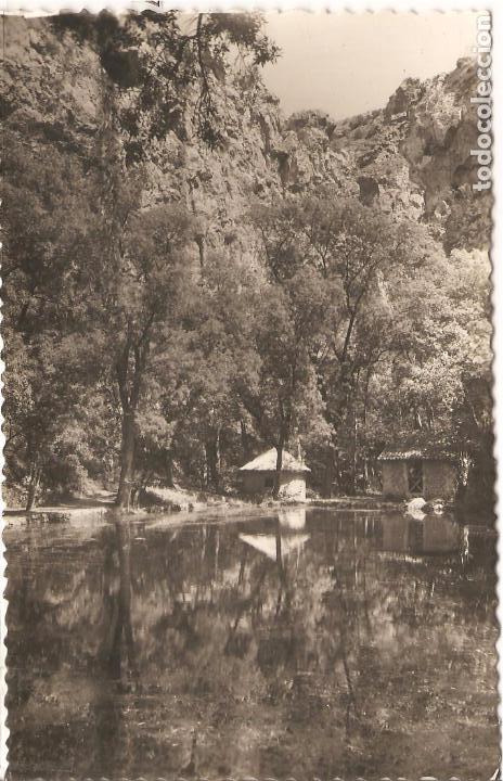 Postales: POSTAL. MONASTERIO DE PIEDRA, LAGO DEL ESPEJO Y FUENTE DE LA SALUD, SIN CIIRCULAR