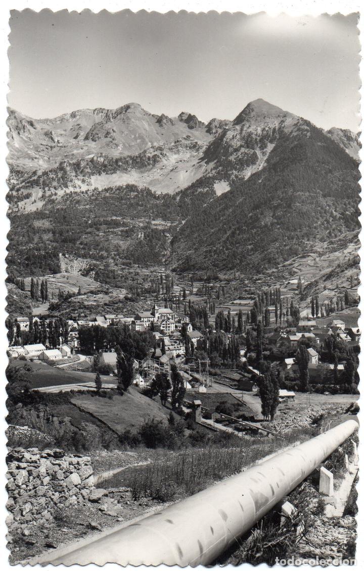 Postales: PS7451 SALLENT DE G&Aacute;LLEGO 'VISTA GENERAL'. EDICIONES SICILIA. CIRCULADA. 1958