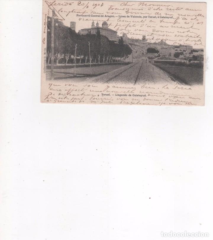 Postales: Tren Teruel Calatayud. - Foto 1