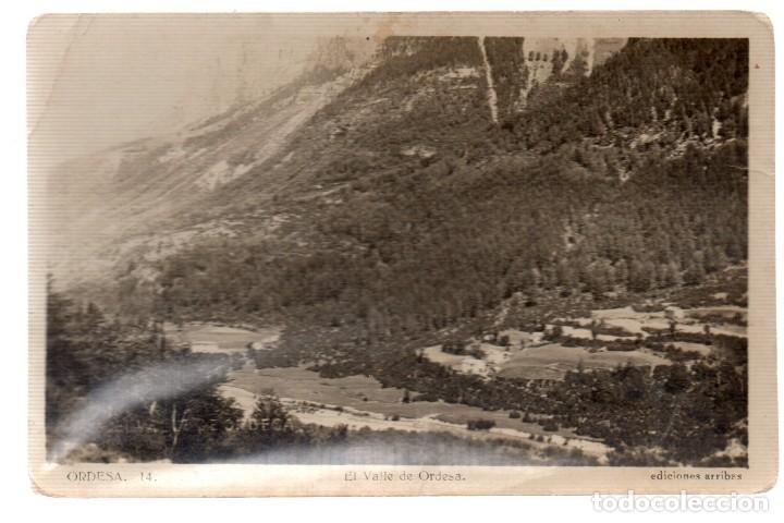 Postkarten: TARJETA POSTAL ,ORDESA, EL VALLE DE ORDESA,EDICIONES ARRIBAS.