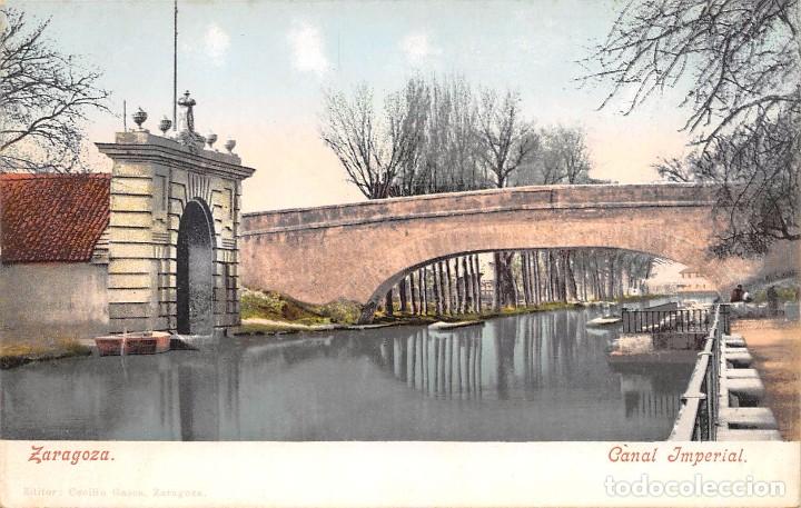 Postkarten: ZARAGOZA.- CANAL IMPERIAL