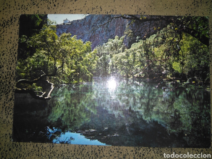 Postales: Postal Monasterio de Piedra Zaragoza- lago del espejo