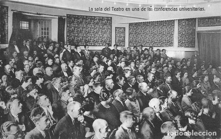 Postkarten: RESIDENCIA UNIVERSITARIA DE JACA.-LA SALA DE TEATRO EN UNA DE LOS CONFERENCIAS UNIVERSITARIAS