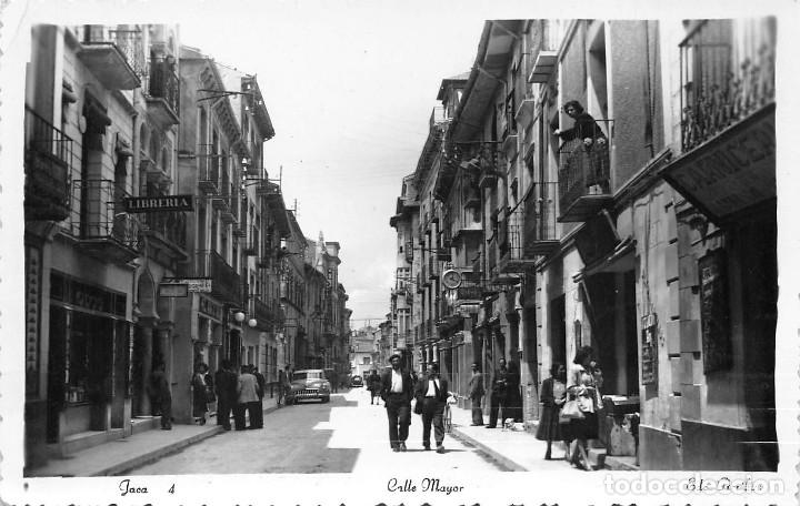 Postales: JACA (HUESCA).- CALLE MAYOR - Foto 1
