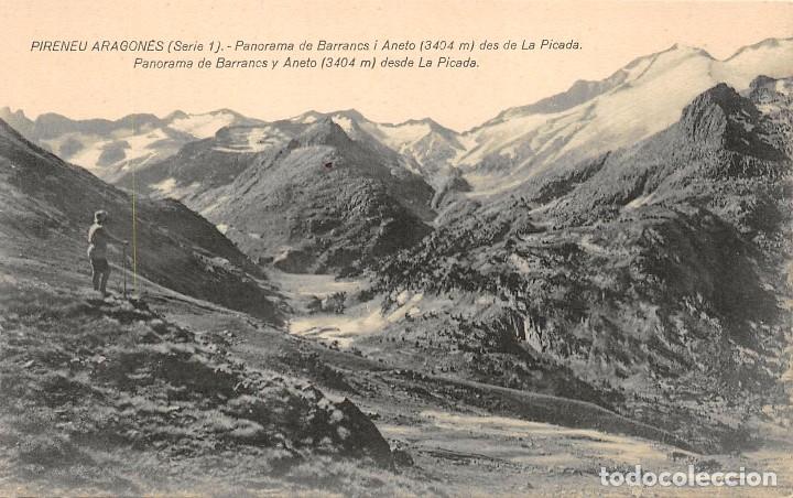 Postkarten: PIRINEU ARAGONES.- PANORAMA DE BARRANCA Y ANETO DESDE LA PICADA