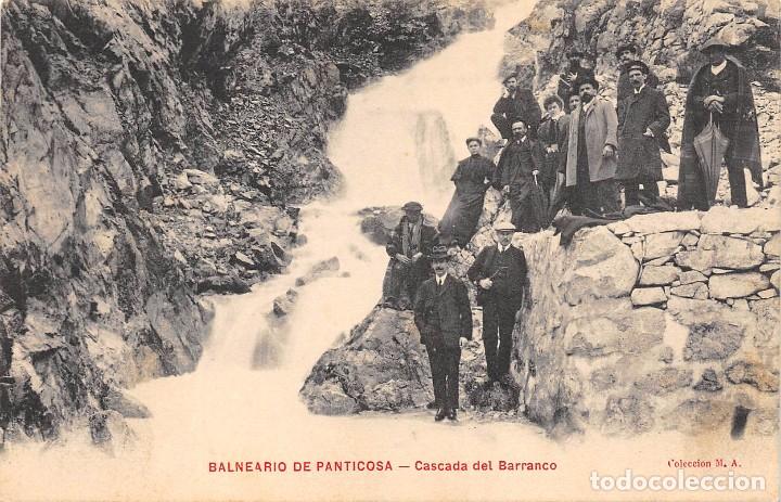 Postkarten: BALNEARIO DE PANTICOSA.- CASCADA DEL BARRANCO