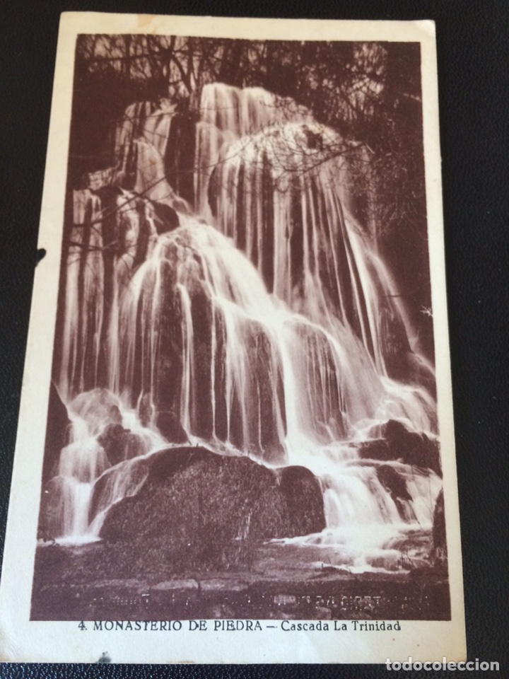 Postales: Antigua postal monasterio de piedra cascada la Trinidad