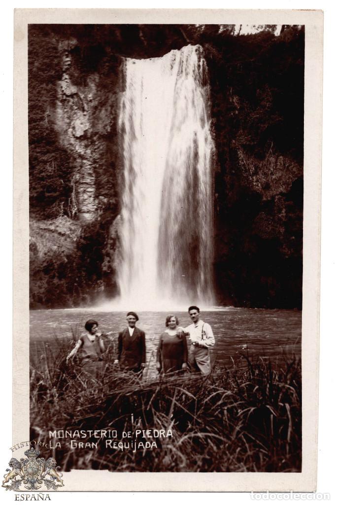 Postales: ZARAGOZA.- MONASTERIO DE PIEDRA. LA GRAN REQUIJADA. - Foto 1