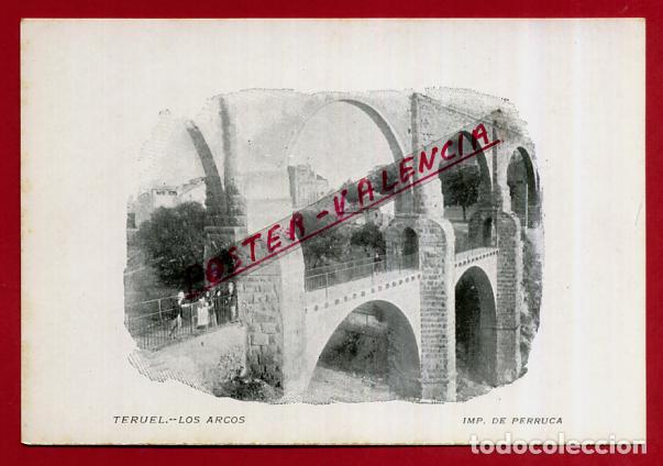 Postales: POSTAL TERUEL , LOS ARCOS , IMP. DE PERRUCA ,ORIGINAL , P87284 - Foto 1