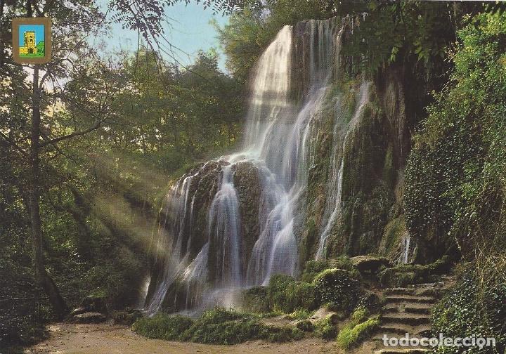 Postales: Cascada de la Trinidad. Monasterio de Piedra