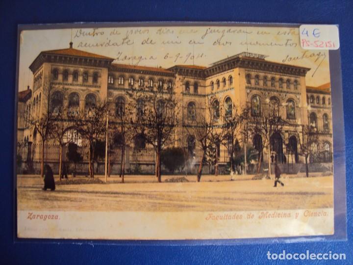 Postcards: (PS-52151)POSTAL DE ZARAGOZA-FACULTADES DE MEDICINA Y CIENCIA