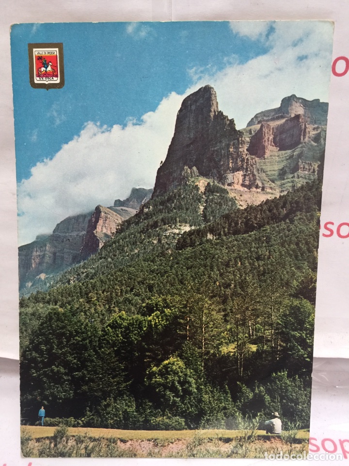 Postales: Postal Parque Nacional de Ordesa , escudo de oro n&uacute;mero 434