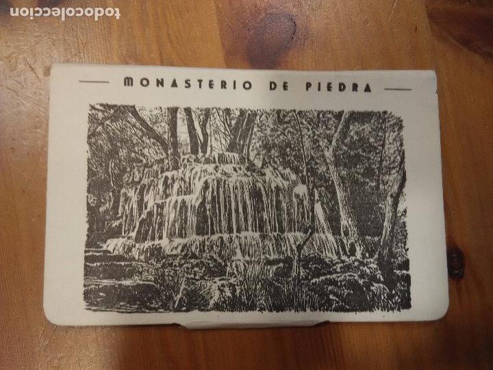 Postcards: Desplegable de postales del Monasterio de Piedra.  SOLO CONTIENE 5 POSTALES. Edic. Garc&iacute;a Garrabella
