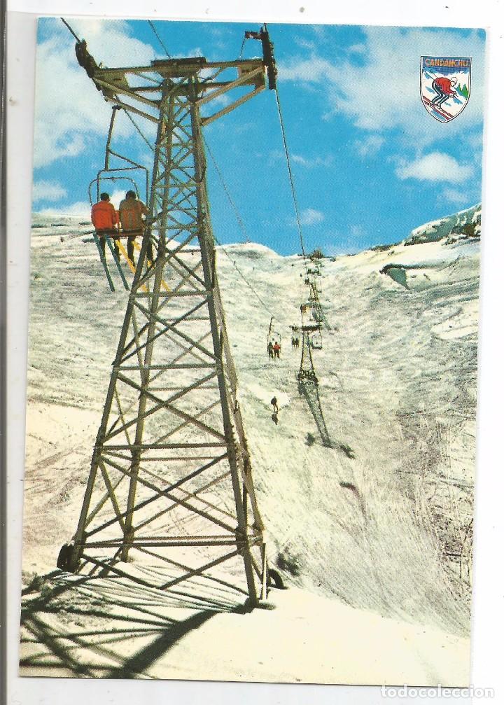 Postales: CANDANCHU N&ordm; 32 .- EL TELESILLA CRUZANDO LA HOYA .- FOTO PE&Ntilde;ARROYA
