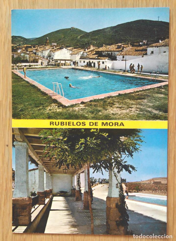 Postales: RUBIELOS DE MORA - PISCINA - Foto 1