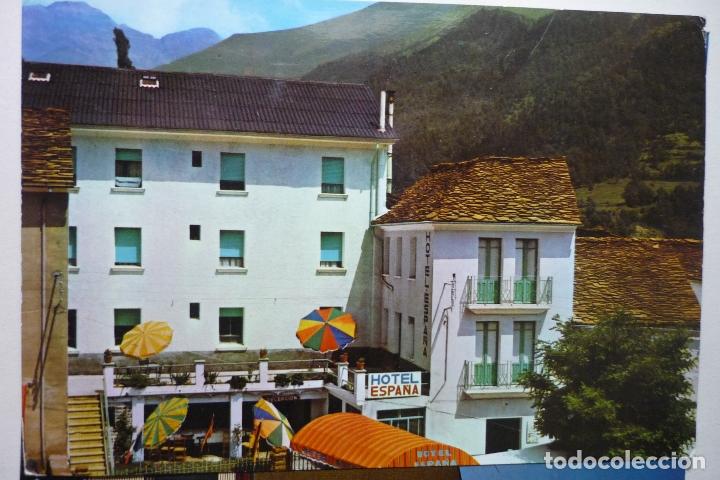 Postales: POSTAL LINAS DE BROTO -HOTEL ESPA&Ntilde;A