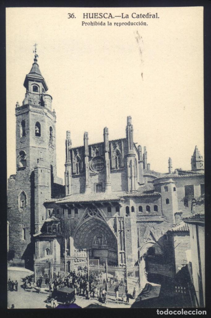 Postales: A-5419- HUESCA. LA CATEDRAL. - Foto 1