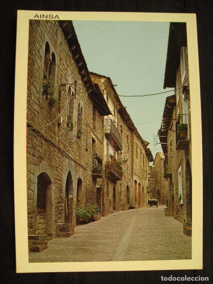 Postales: POSTAL AINSA ( HUESCA ) - CALLE GONZALO I.