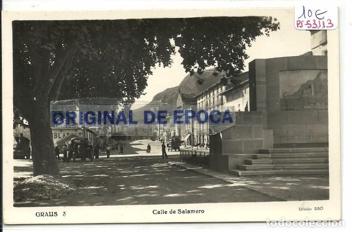 Postales: (PS-53113)POSTAL DE GRAUS-CALLE DE SALAMERO