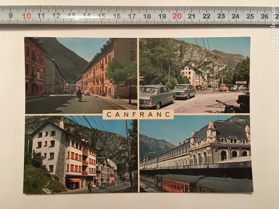 Postales: Postal. 3. PIRINEO ARAGONES. CANFRANC. ARA&Ntilde;ONES. Fot. PE&Ntilde;ARROYA. H. 1960