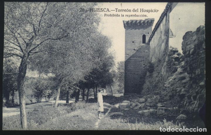Postales: A-5461- HUESCA. TORRE&Oacute;N DEL HOSPICIO. - Foto 1