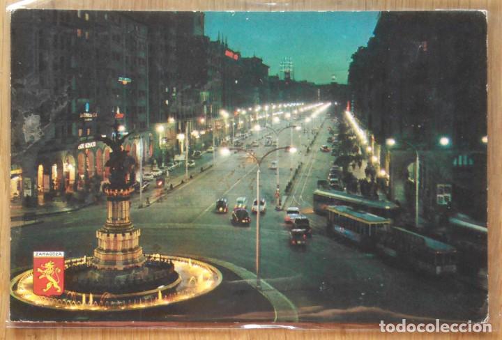 Postales: ZARAGOZA - PLAZA DE ESPA&Ntilde;A - Foto 1