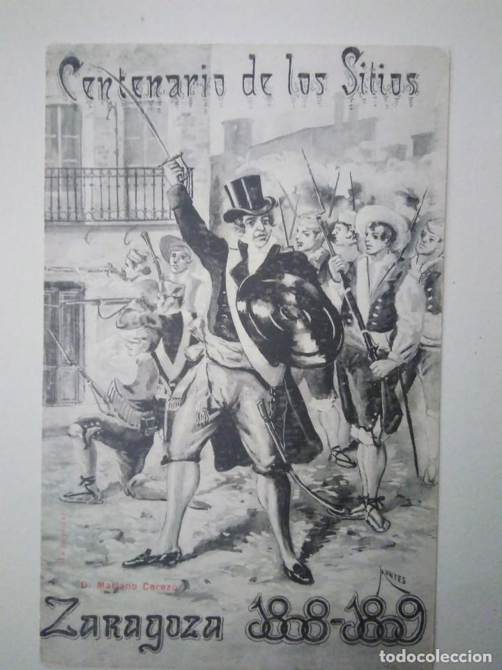 Postales: CENTENARIO DE LOS SITIOS.  ZARAGOZA. 1808 - 1809. - Foto 1