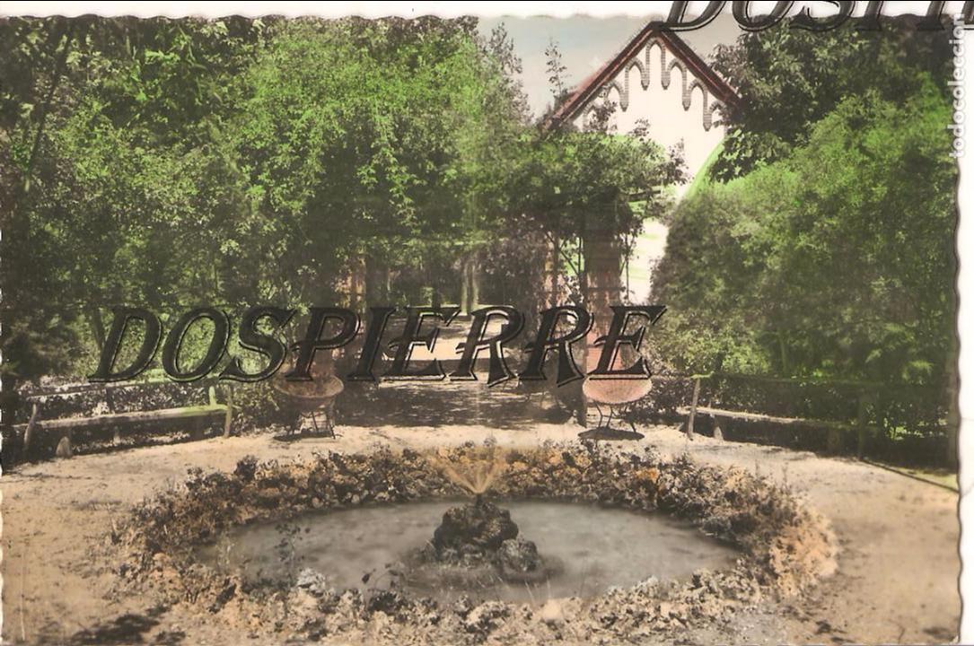 Postales: POSTAL, JARABA-ZARAGOZA, BALNEARIO DE SICILIA, SURTIDOR DE LAS P&Eacute;RGOLAS, ED. GARRABELLA, CIRCULADA