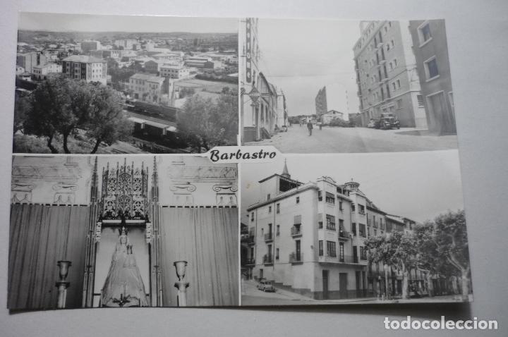 Postales: POSTAL VARIAS VISTAS BARBASTRO CM - Foto 1