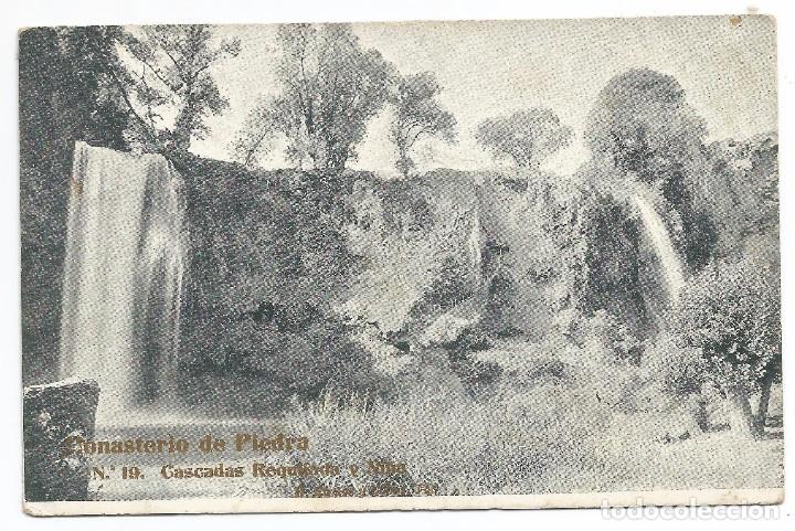 Postkarten: MONASTERIO DE PIEDRA N&ordm; 19 .- CASCADAS REQUIJADA Y NI&Ntilde;A .- FOTO RAMOS Y COBOS