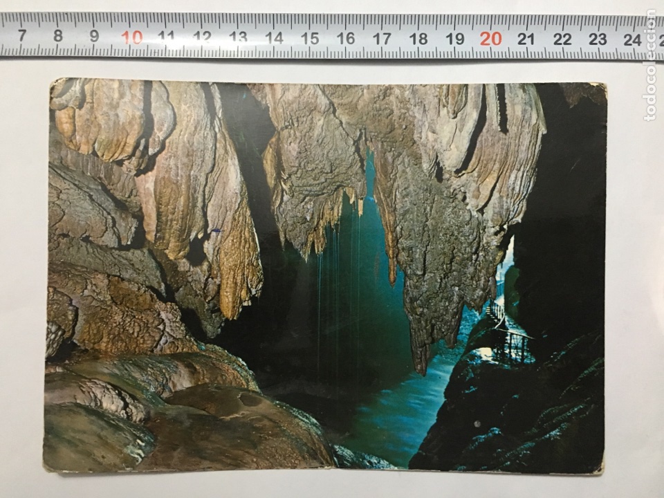 Postales: Postal. 1. MONASTERIO DE PIEDRA. Gruta Iris. Ed. SICILIA. H. 1960