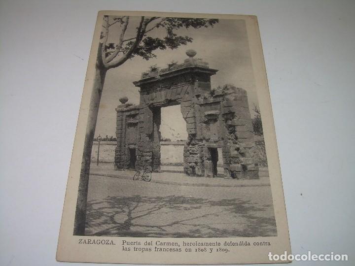 Postales: ANTIGUA POSTAL...ZARAGOZA. - Foto 1