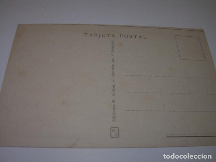Postales: ANTIGUA POSTAL...ZARAGOZA. - Foto 2