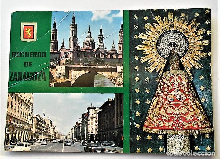 Postales: Zaragoza.344 Bas&iacute;lica del Pilar y Puente de Piedra. Subirats Casanovas. Nueva