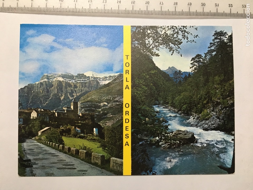 Postales: Postal. 52. PARQUE NACIONAL DE ORDESA. PIRINEO ARAGONES. Ed. SICILIA. H. 1960