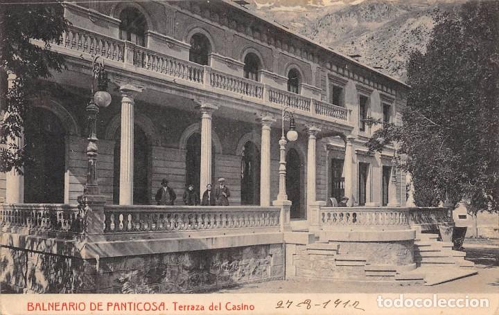 Postcards: BALNEARIO DE PANTICOSA.- TERRAZA DEL CASINO