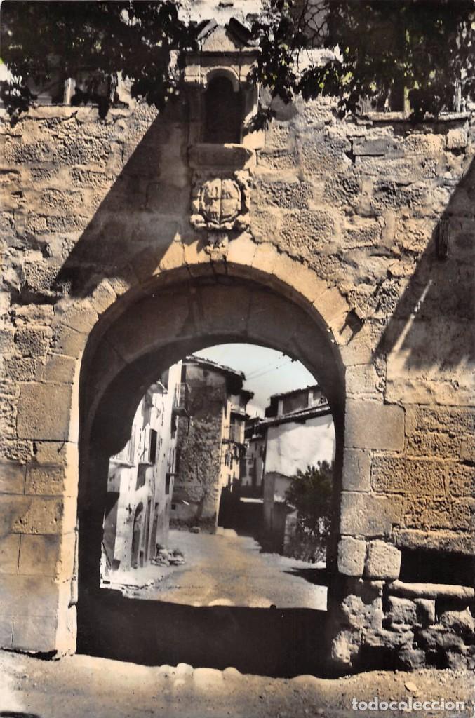 Postales: GRAUS.- ANTIGUA PUERTA DE ENTRADA. SIGLO XII