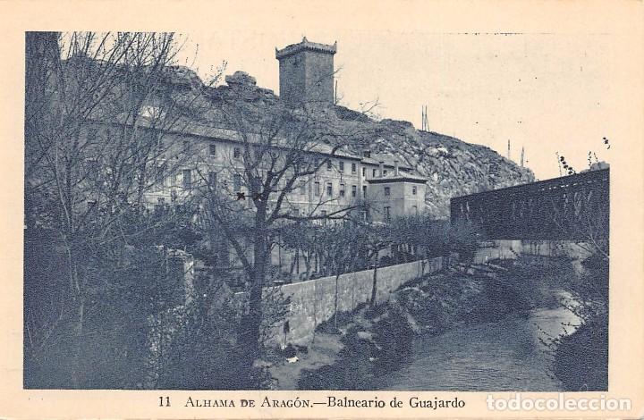 Postales: ALHAMA DE ARAG&Oacute;N.- BALNEARIO DE GUAJARDO