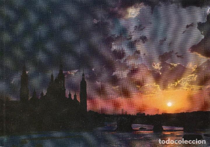 Postales: ZARAGOZA PUESTA DE SOL - Foto 1