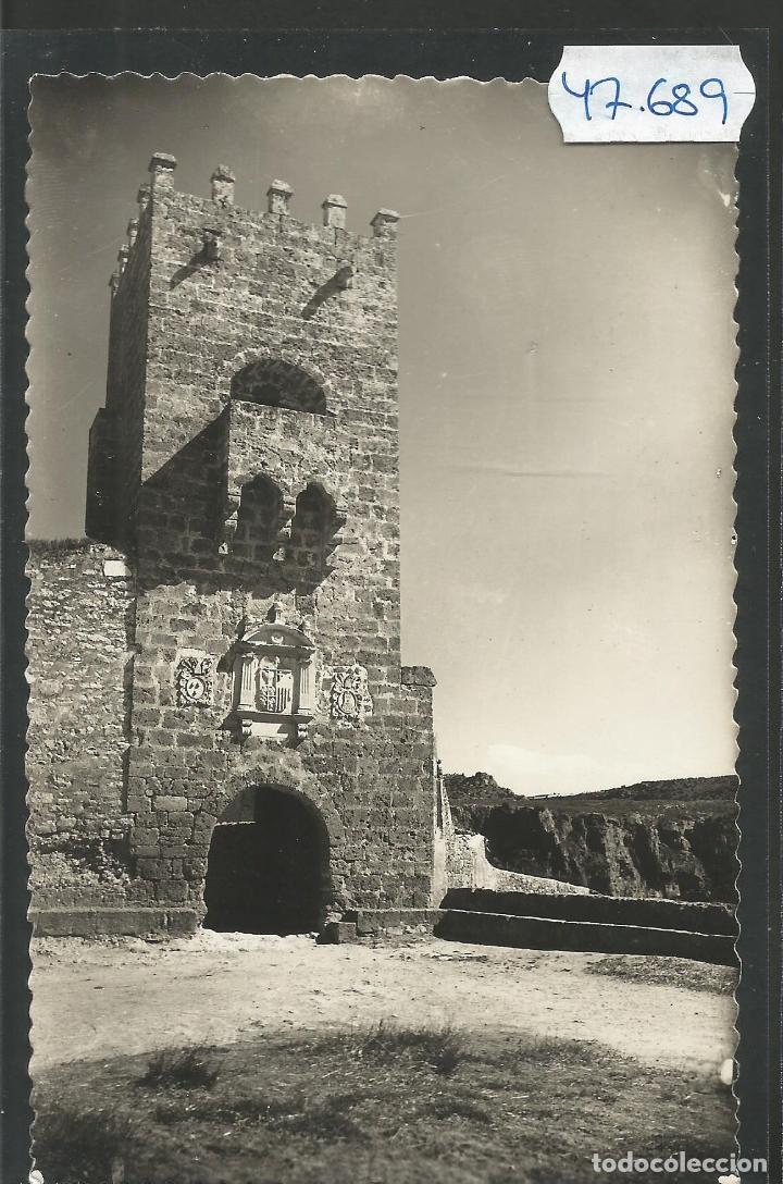 Postales: MONASTERIO DE PIEDRA - TORRE DEL HOMENAJE SIGLO XII - EDICIONES SICILIA - VER REVERSO - (47.689)