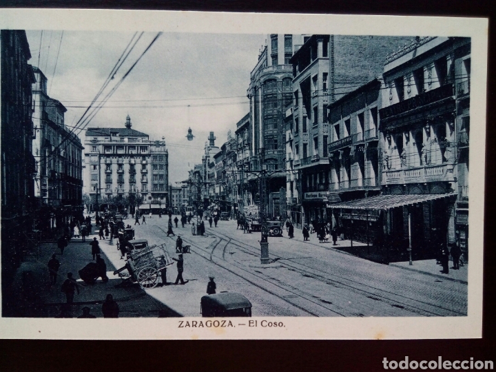 Postales: Postal de Zaragoza. El Coso. - Foto 1