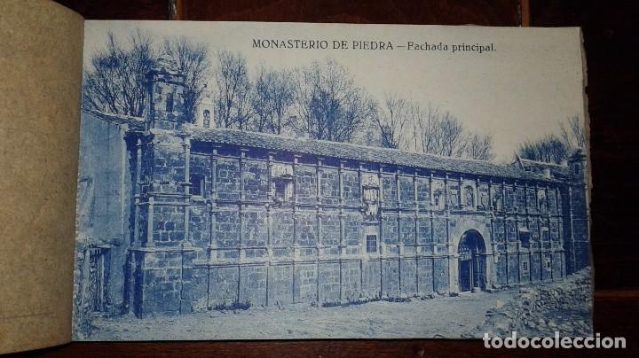Postales: RECUERDO DEL MONASTERIO DE PIEDRA - 20 POSTALES - Foto 3